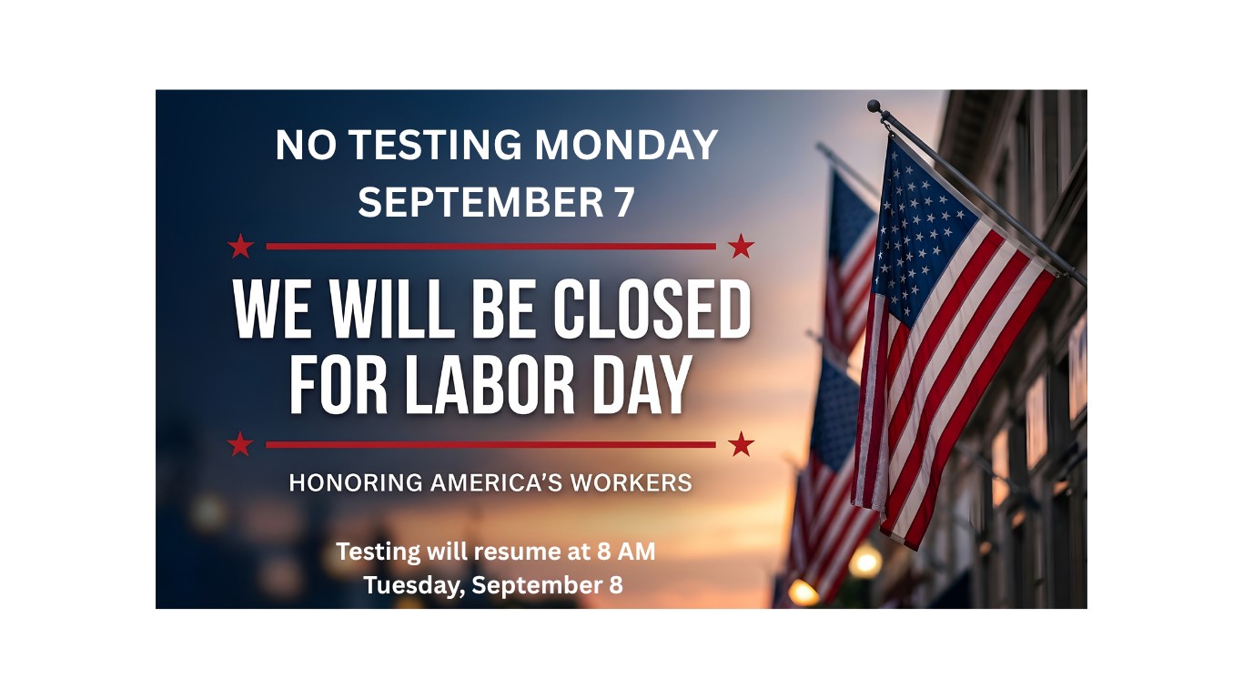 NO TESTING MONDAY SEPTEMBER 7.jpeg
